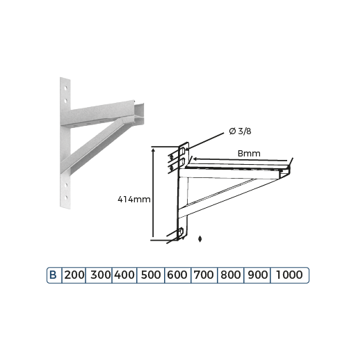 Mão Francesa Reforçada