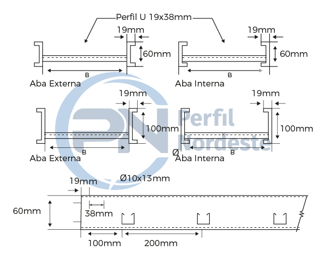 Leito Para Cabo Tipo Leve1